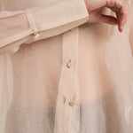 Camicia trasparente donna 14096 0265BOROTALCO FORTE FORTE 