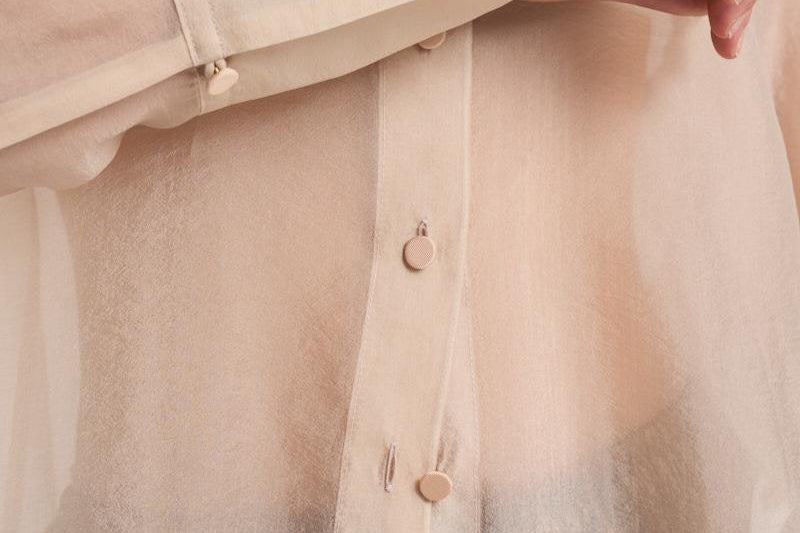Camicia trasparente donna 14096 0265BOROTALCO FORTE FORTE 