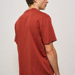 T-shirt uomo girocollo mattone TH7318 AFS LACOSTE 