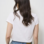 T-shirt donna in cotone bianca 211898698 005 RALPH LAUREN 