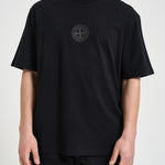 T-shirt uomo con stampa nera 2100001 S0E14V0029 STONE ISLAND 