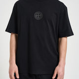 T-shirt uomo con stampa nera 2100001 S0E14V0029 STONE ISLAND 