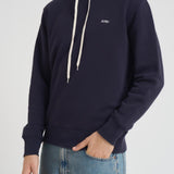 Felpa uomo con cappuccio blu HOPM A2JB AUTRY 
